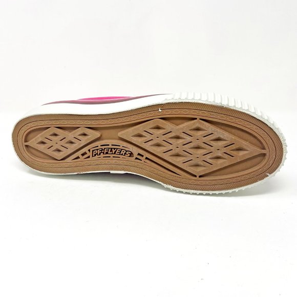 PF Flyer Center Hi Raspberry Pink White Mens Casual Sneakers PM11OH2I - Picture 5 of 5